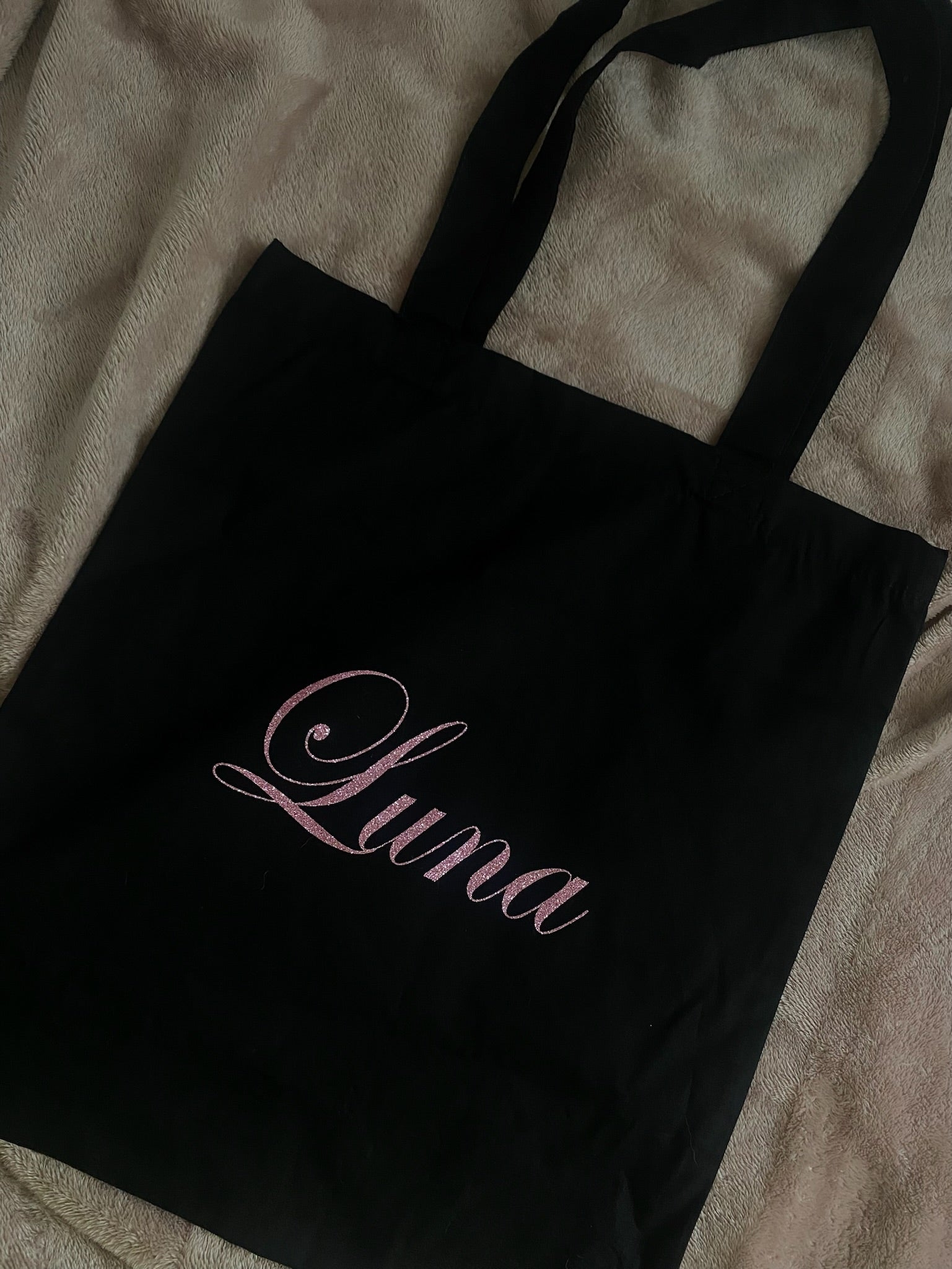 Tote bag noir simple