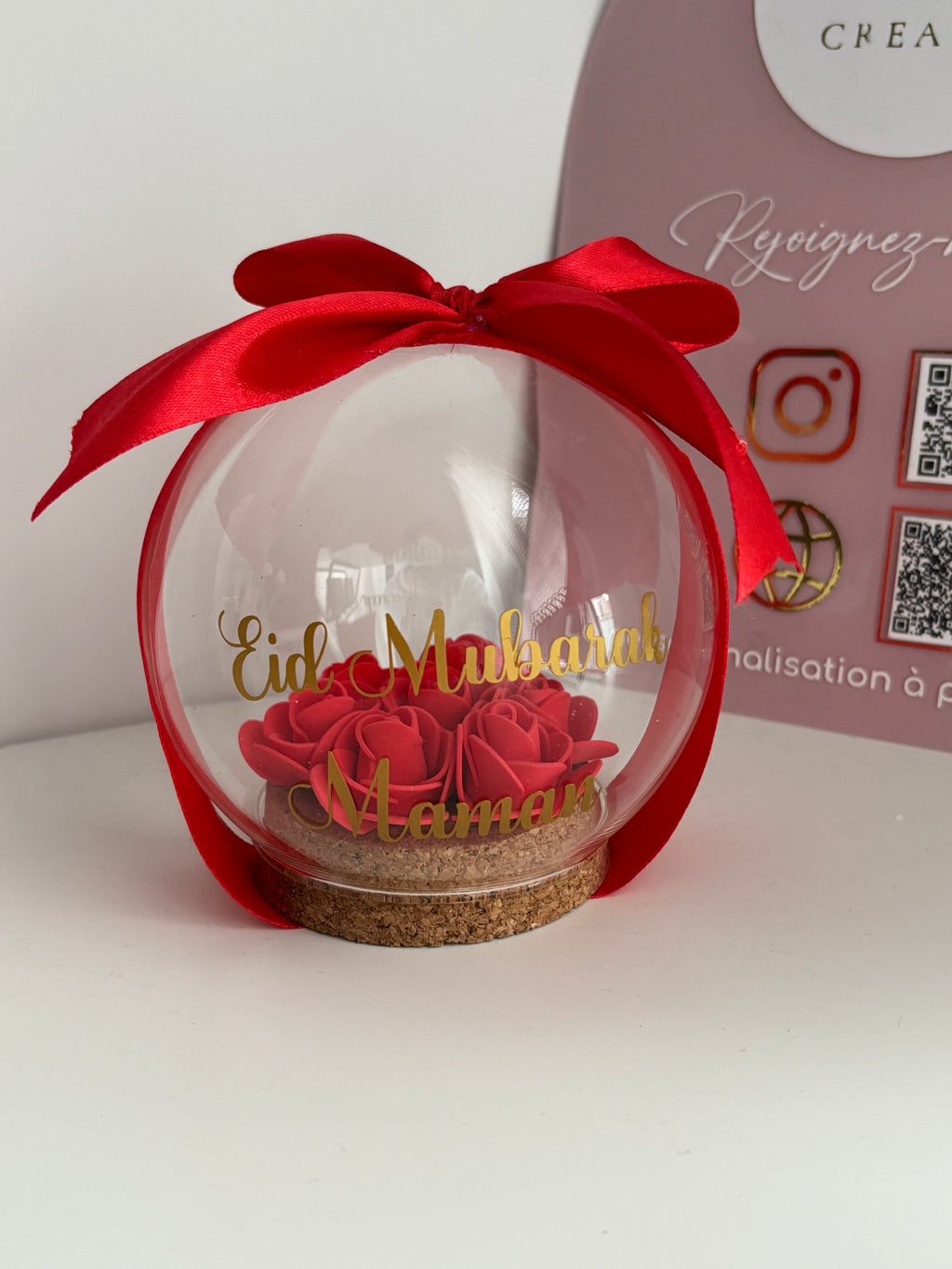 Cloche fleuris